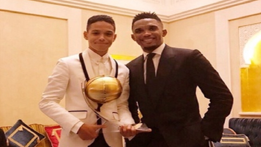 Football: Le fils de Samuel Eto’o bientôt chez les U17