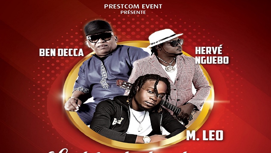 Ben Decca, Hervé Nguebo et Mr. Leo en spectacle à Douala ce 22 novembre