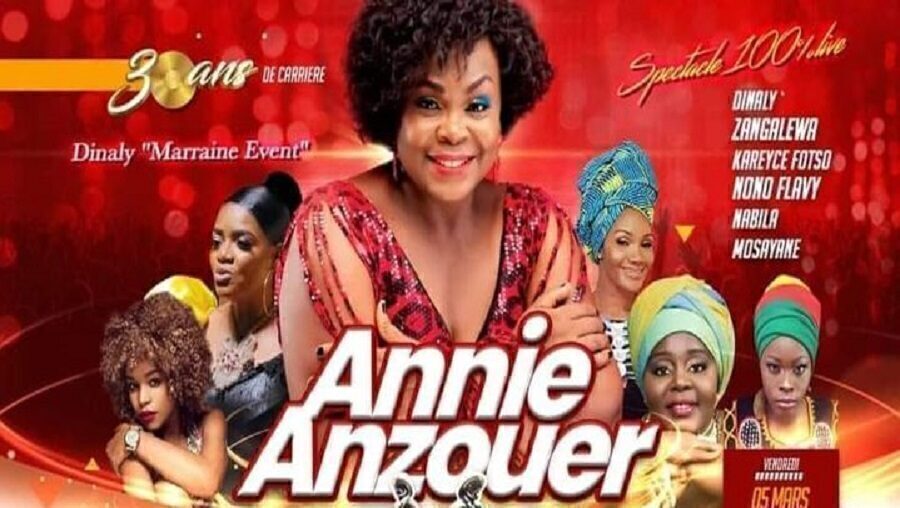 Annie Anzouer célèbre ses 30 ans de carrière ce 05 mars 2021