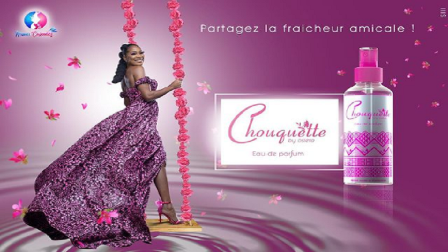 Osiera Mebounou présente sa marque de parfum 100% made in Cameroon