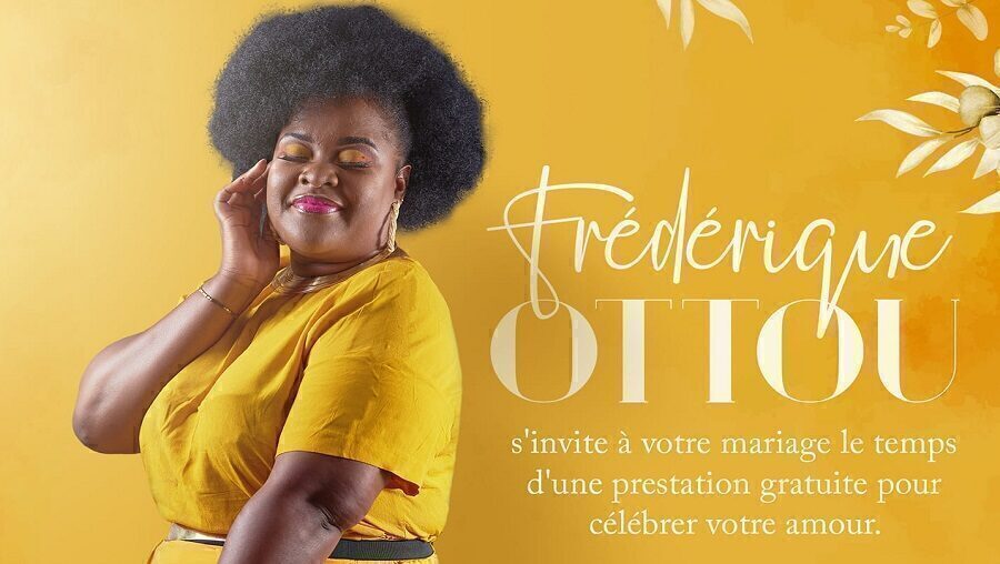 Frédérique Ottou s’invite à vos mariages pour une prestation gratuite